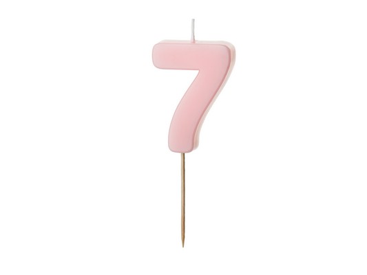 Svjećica pastel roze 7